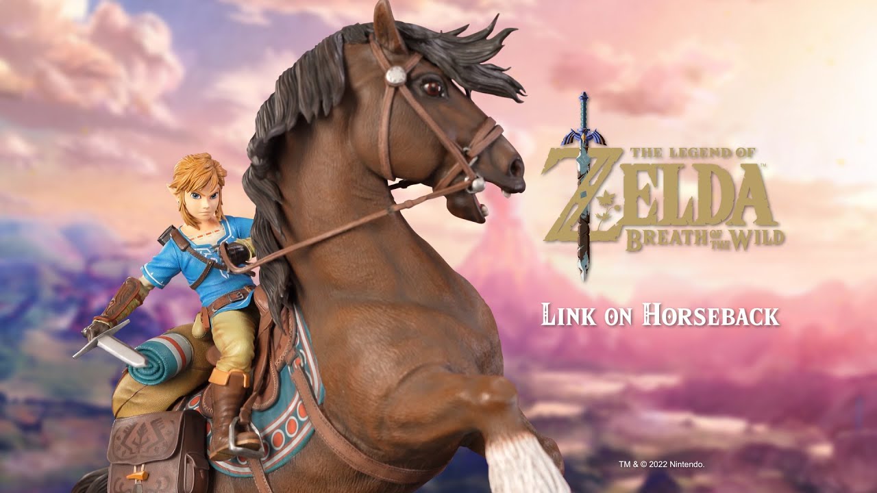 F4F Presents - The Legend of Zelda™: Breath of the Wild - Link on Horseback Resin Statue