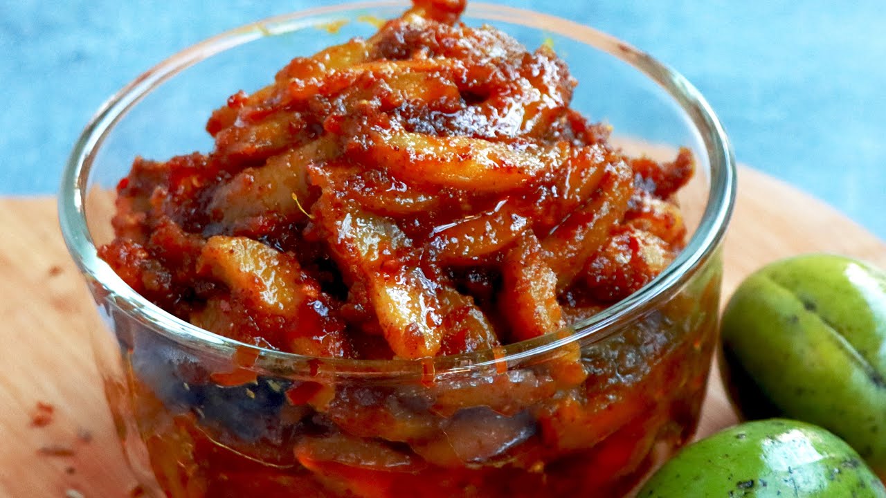 টক ঝাল মিষ্টি আমড়ার আচার রেসিপি | Amrar Achar Recipe Bangla | Hog Plum Chutney Recipe | Achar Recipe