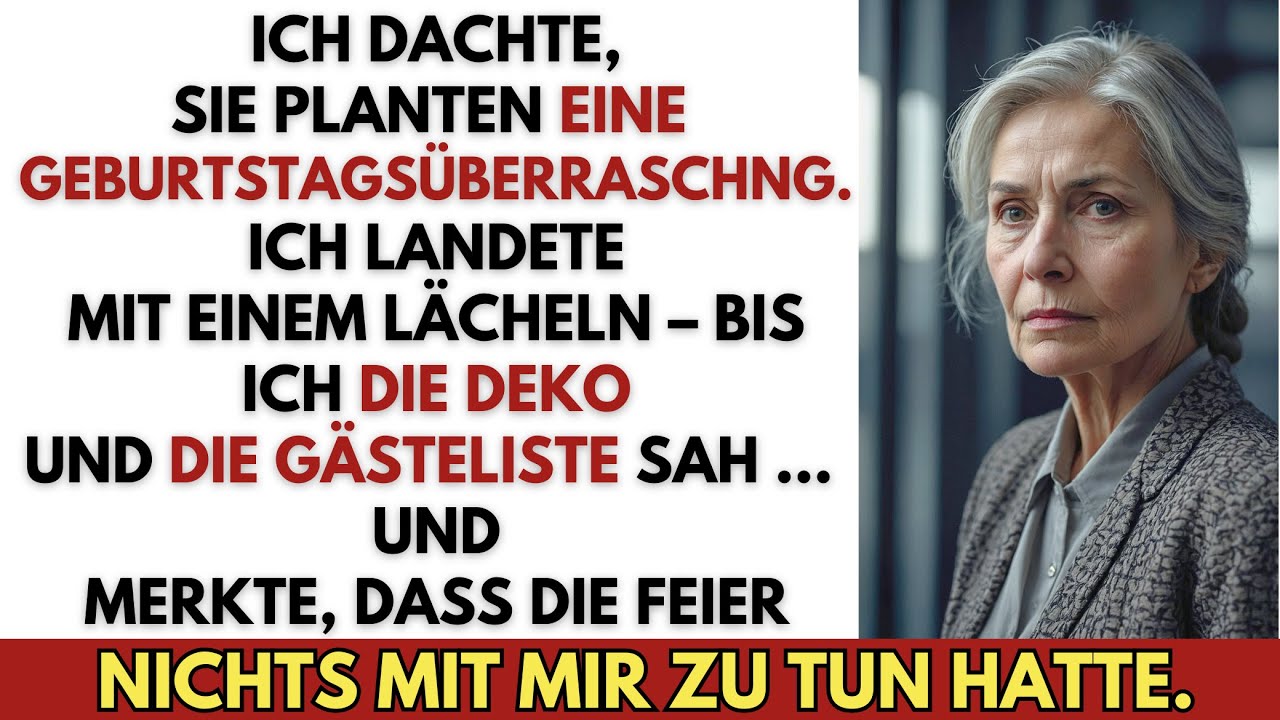 Meine Tochter rief an: &bdquo;Mama, du wirst 72 &ndash; wir wollen feiern!&ldquo; Ich buchte den Flug. Dann &hellip;