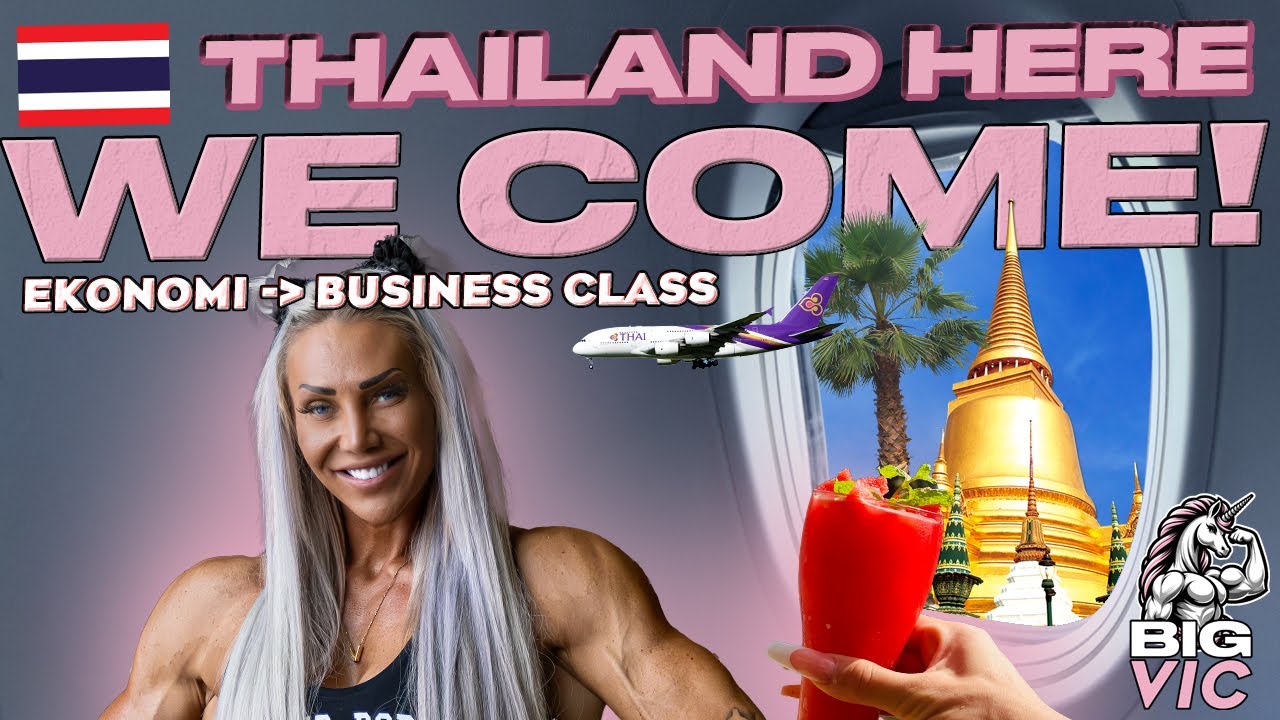Från Stockholm till Thailand 🇹🇭 | Business Class Upgrade & Första Dagarna i Pattaya!