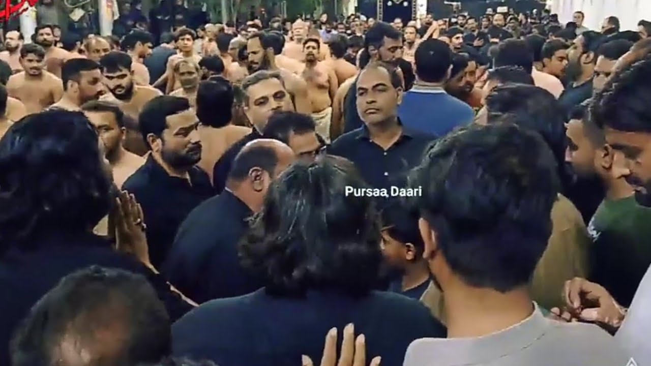PURSAA DAARI-Anjuman e Shaban ul Momineen 10 Mah e Ramzan 28 Feb 2026 Imam Bargah ALI REZAas Numaish