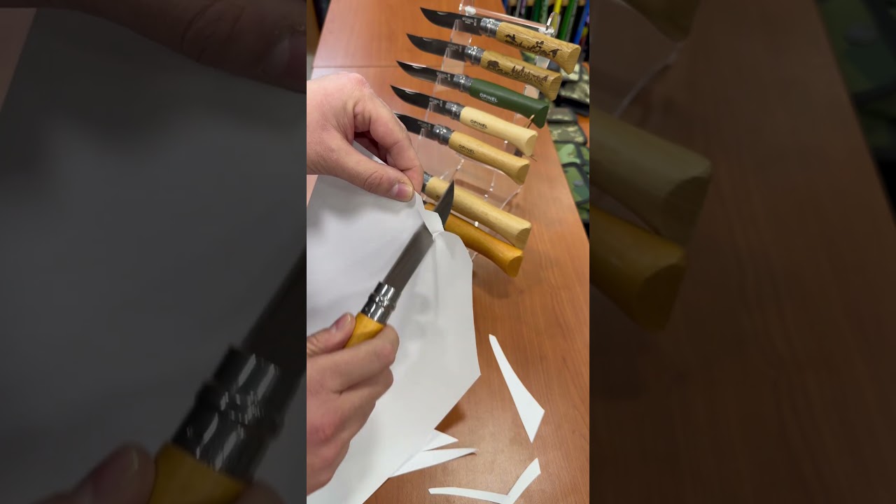 Opinel Knives Made In France #opinel #knives #sharp #asmr