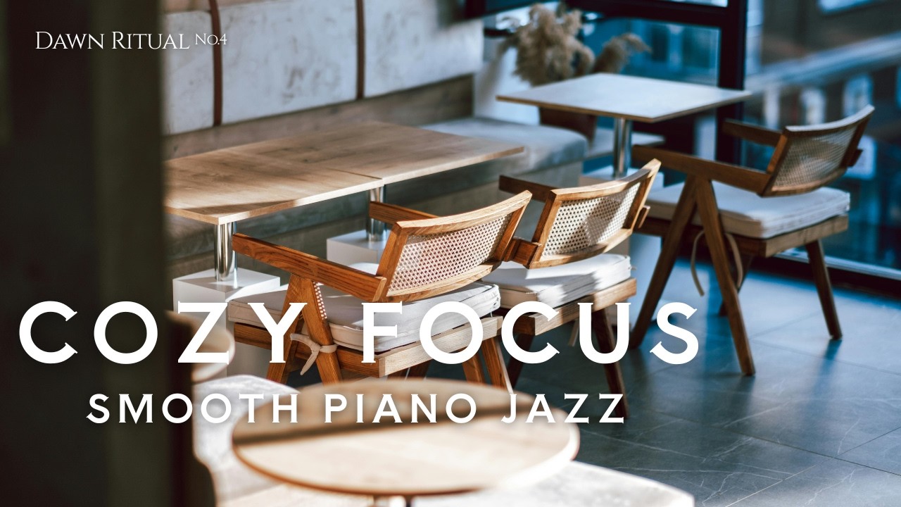 Cozy Lofi – GOLDEN CAFE JAZZ | 30-Min Smooth Piano for Pure Relaxation