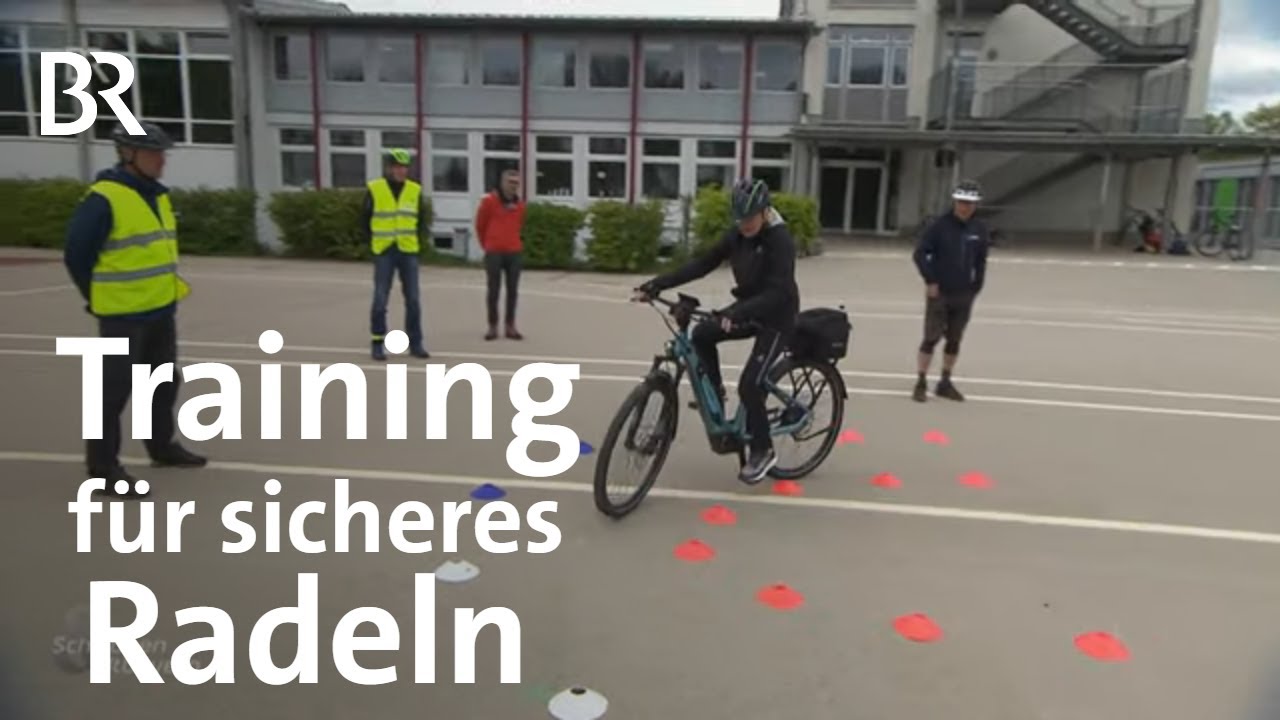 Unfälle vermeiden - üben für den Ernstfall: Sicherheitstraining für Radfahrer & Radler | S & A | BR