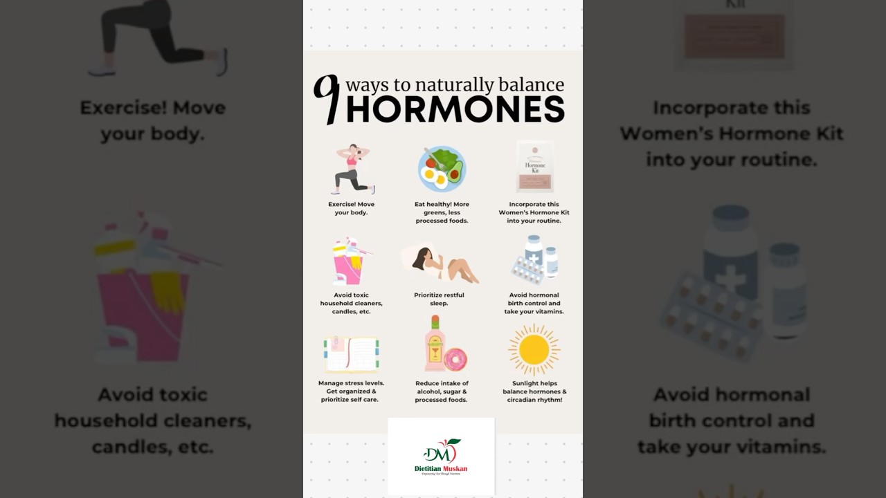9 ways to naturally balance hormones 