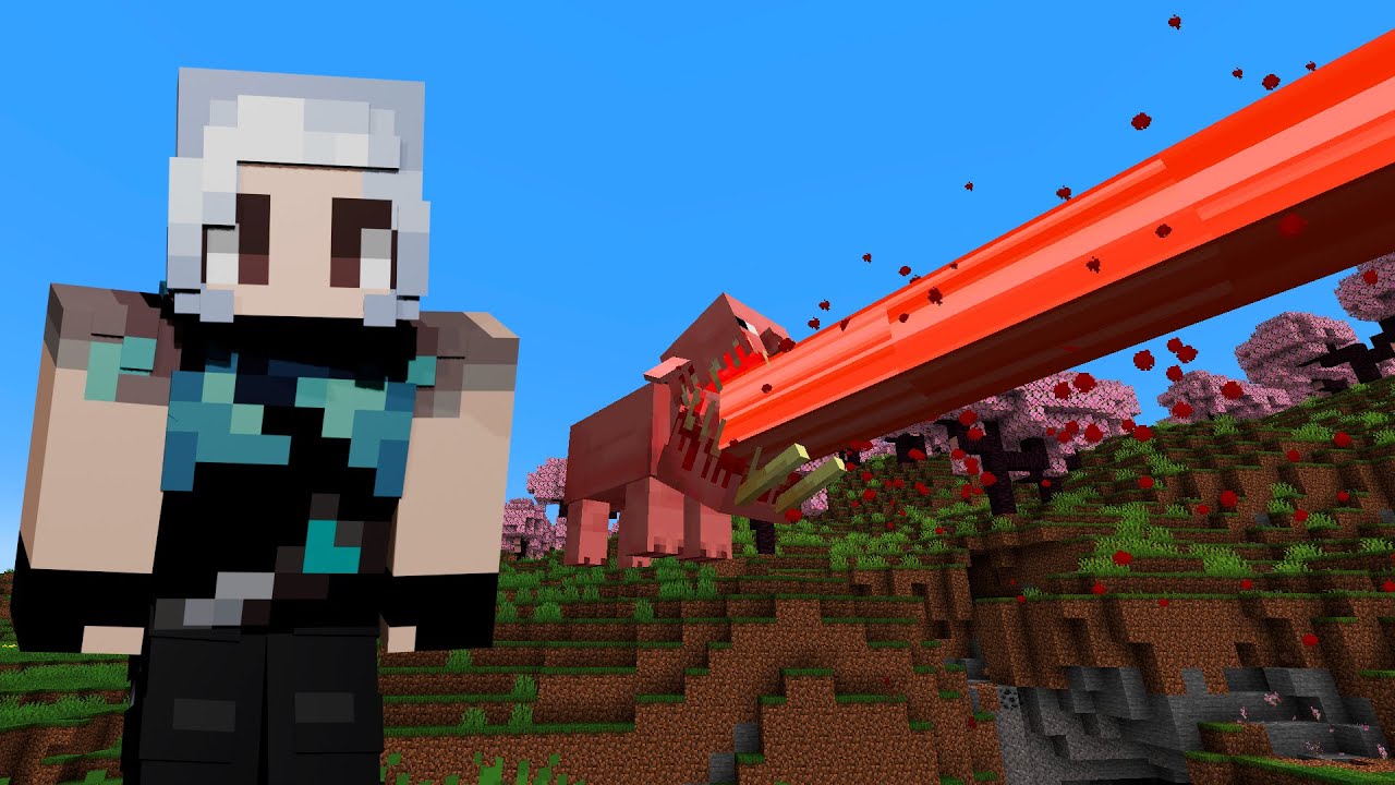 Me ENFRENTO al mod de PIGZILLA | PIGZILLA MOD  !!!! 😱🍓