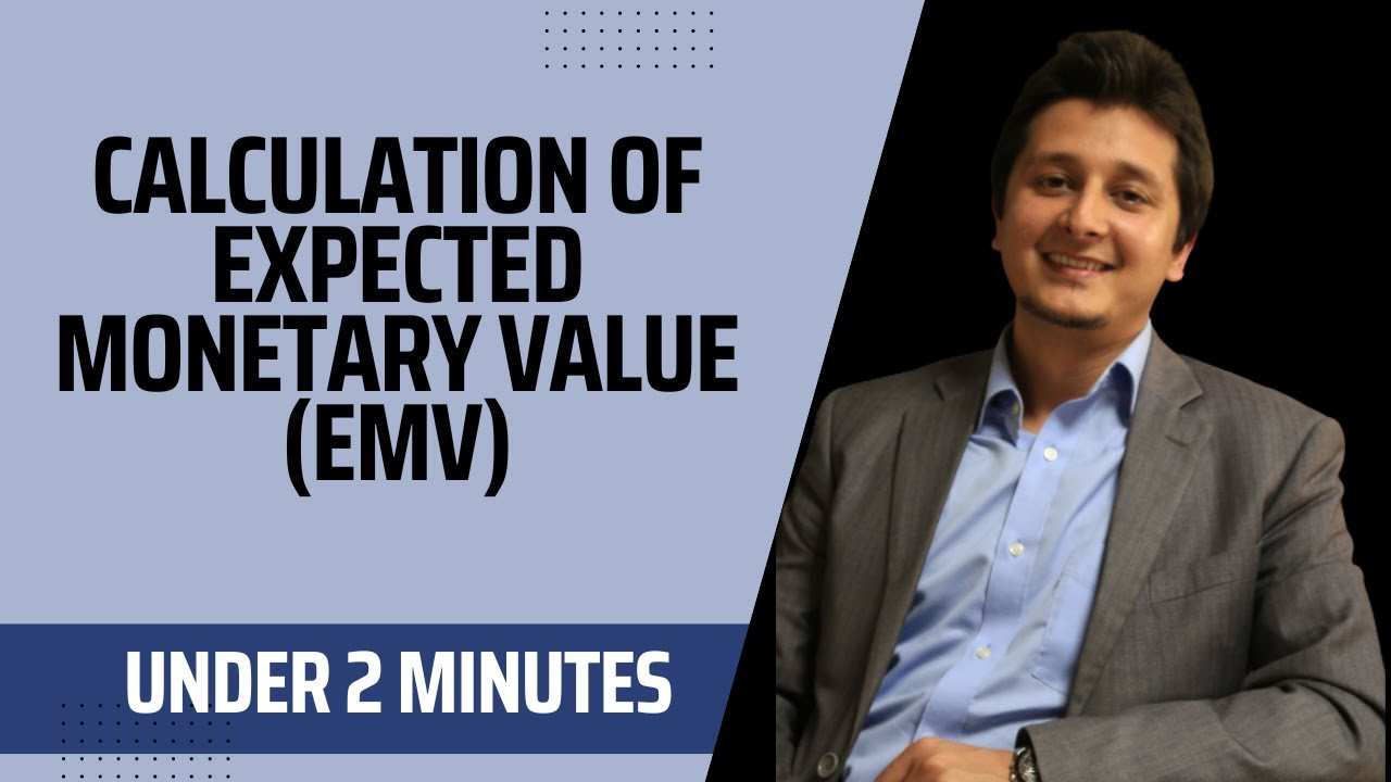 Calculation of EMV or Expected Monetary Value | Urdu & Hindi