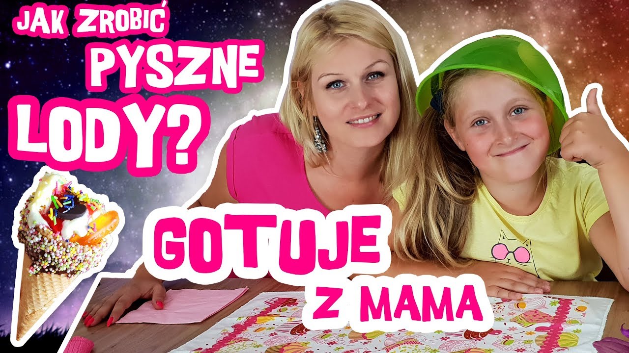 KTO ZROBI FAJNIEJSZE LODY- MAMA CZY CÓRKA? MASTERCHEF MAMUŚKA👩‍🍳
