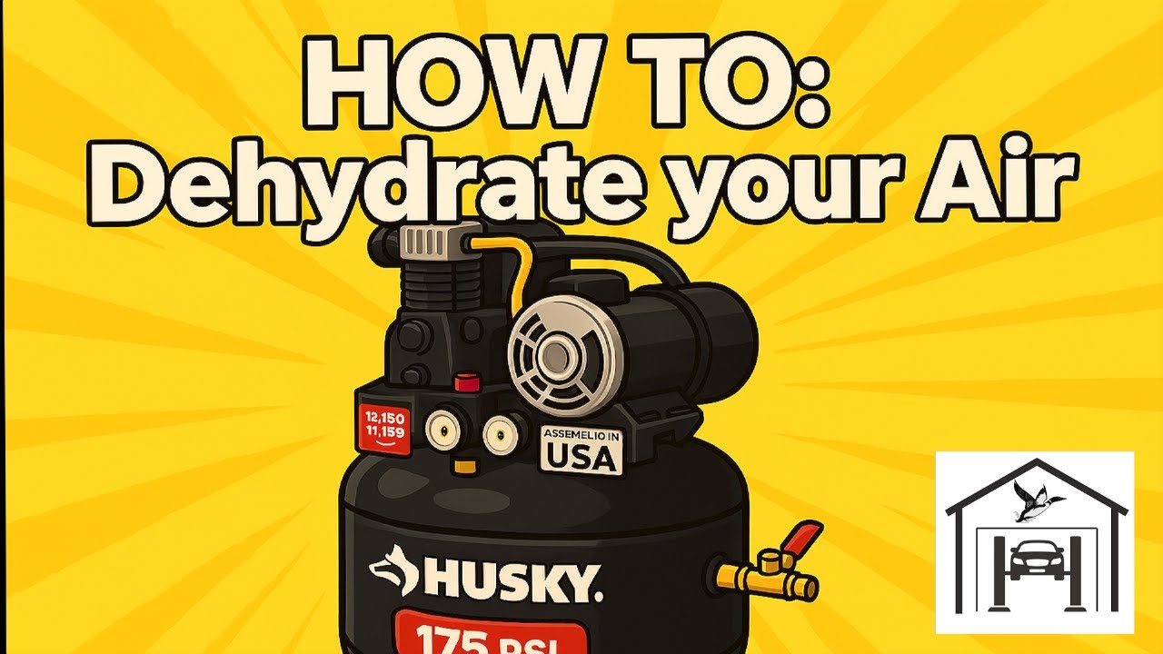 HOW TO SEGMENT: Remove Moisture from your compressed air BEFORE it gets into the system