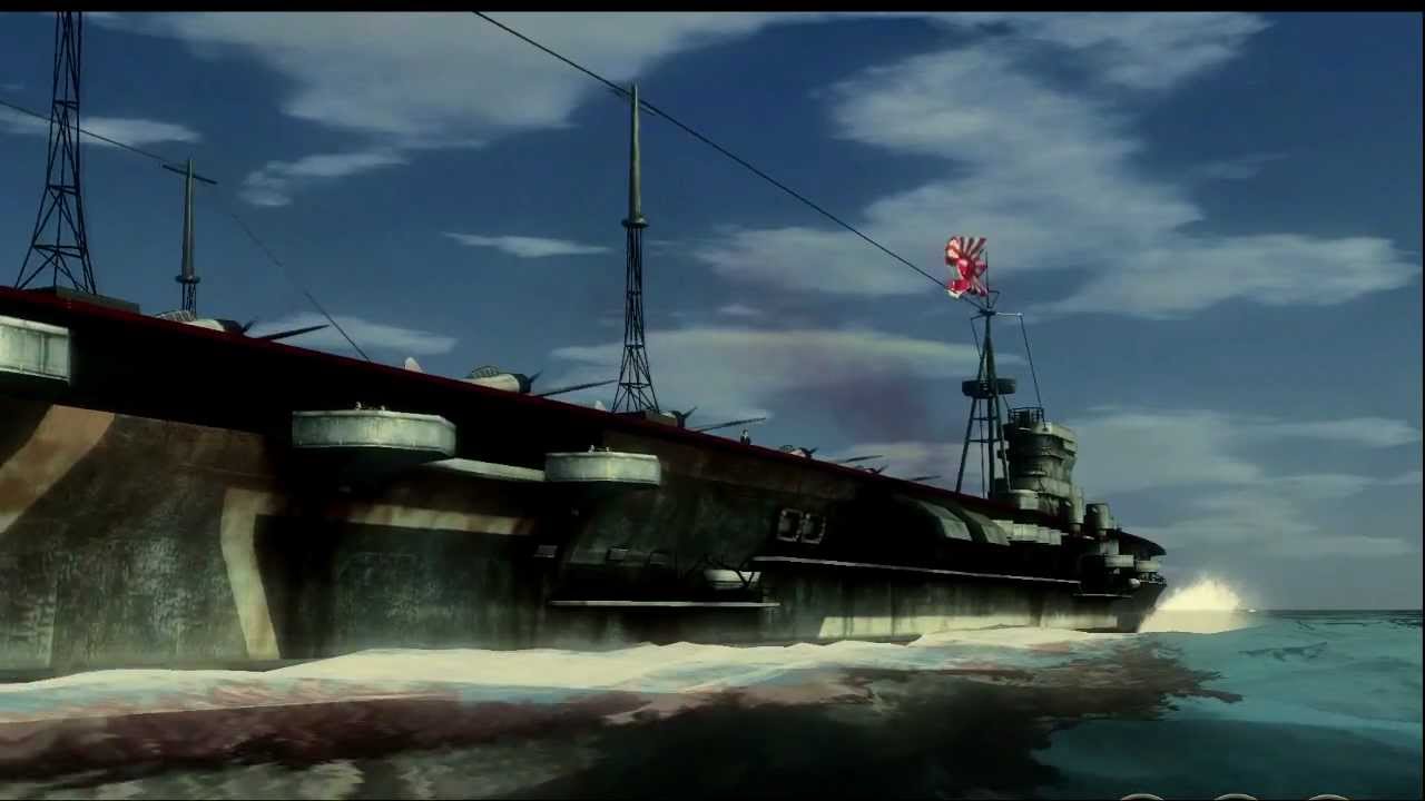 A Silent Hunter 4 Movie:  USS-S18 sinking aircraft carrier