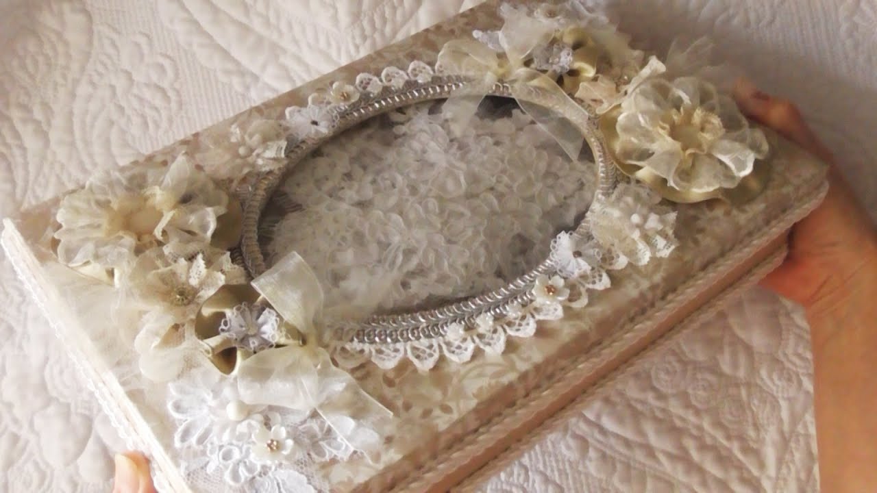 Decorating a Lace Storage Box ft. Lavish Laces