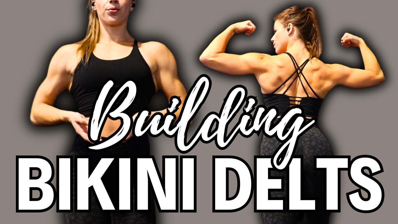 BUILDING BIKINI DELTS | Women’s Shoulder  Wourkout | 6 BEST EXERCISES for Bikini Competitors
