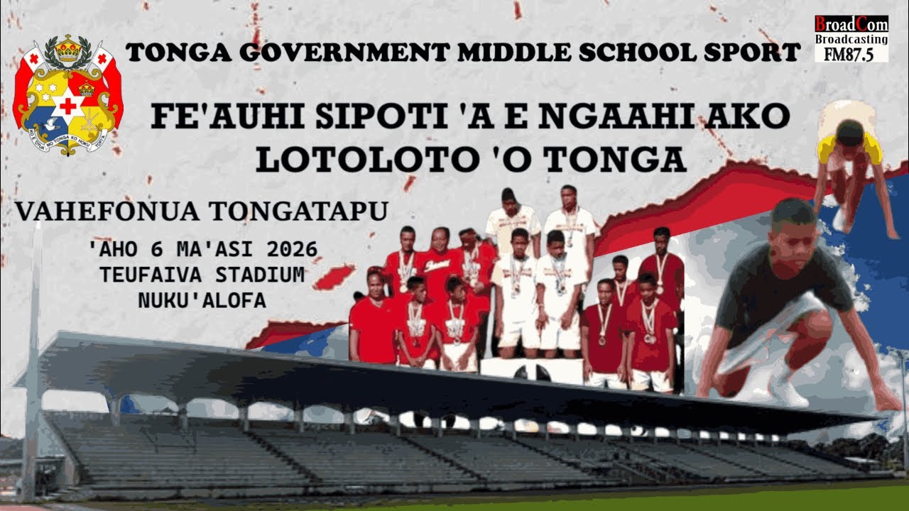 TONGA GOVERNMENT MIDDLE SCHOOL SPORTS COMPETITION 2026