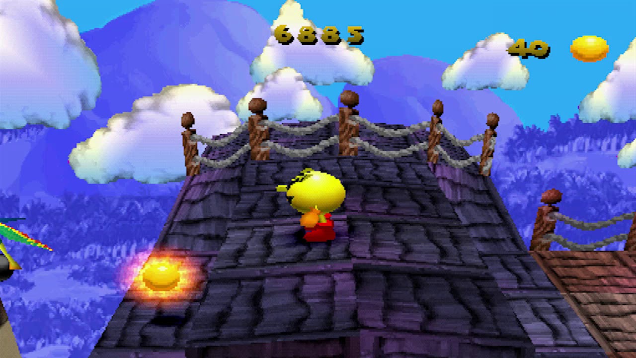 Pac Man World: Ghost Island Hub & Level 2: Corsair's Cove