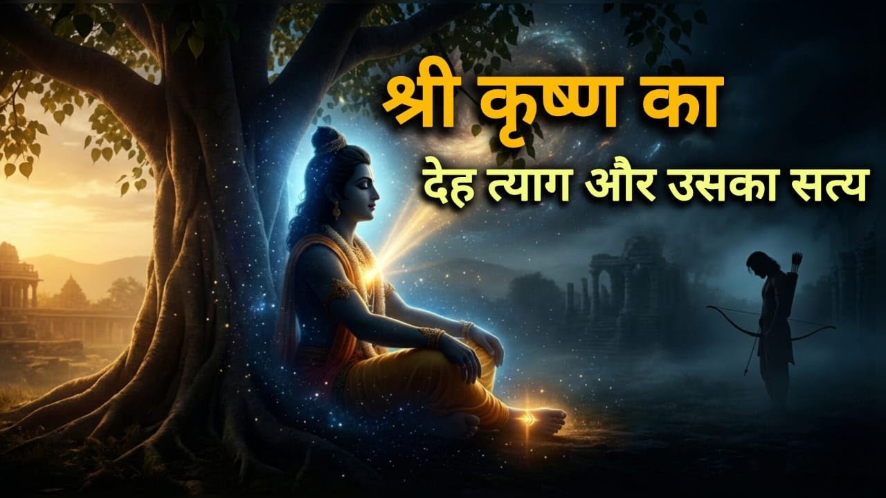 श्री कृष्ण का देह त्याग | क्या भगवान की मृत्यु हो सकती है? | Krishna Leela | द्वारका का रहस्य