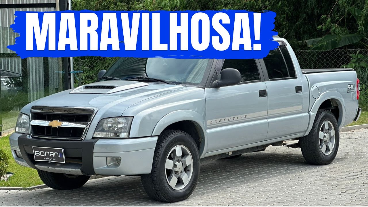 AVALIAÇÃO CHEVROLET S10 EXECUTIVE 2.4 FLEX 4X2 CABINE DUPLA 2011! ESSA CAMIONETE GASTA MUITO?