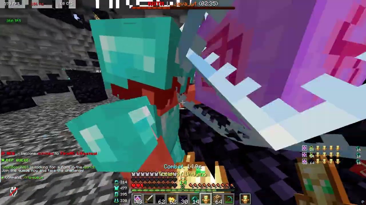 Ultimate Domination In Warp Cpvp Of Firemc @PSD1 Killing Hackers In Cpvp 