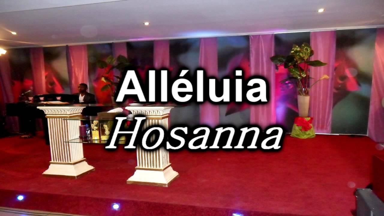 Nakobanga Nzambe - Alléluia hosanna