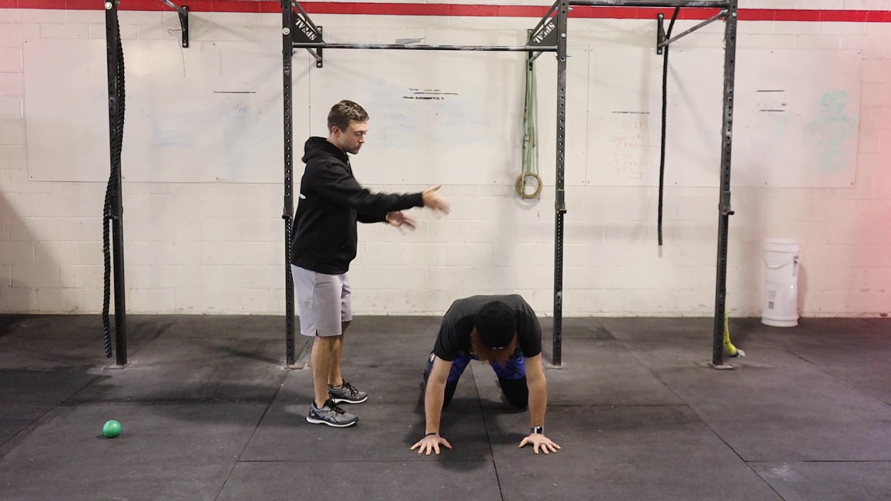 Teaching The Bear Crawl Shoulder External Rotation w/ Dr. Josh Heenan