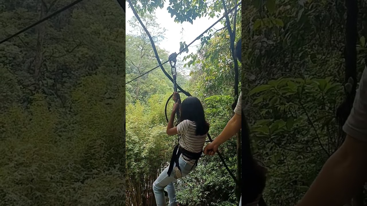 zip line activity in Sikkim #love
