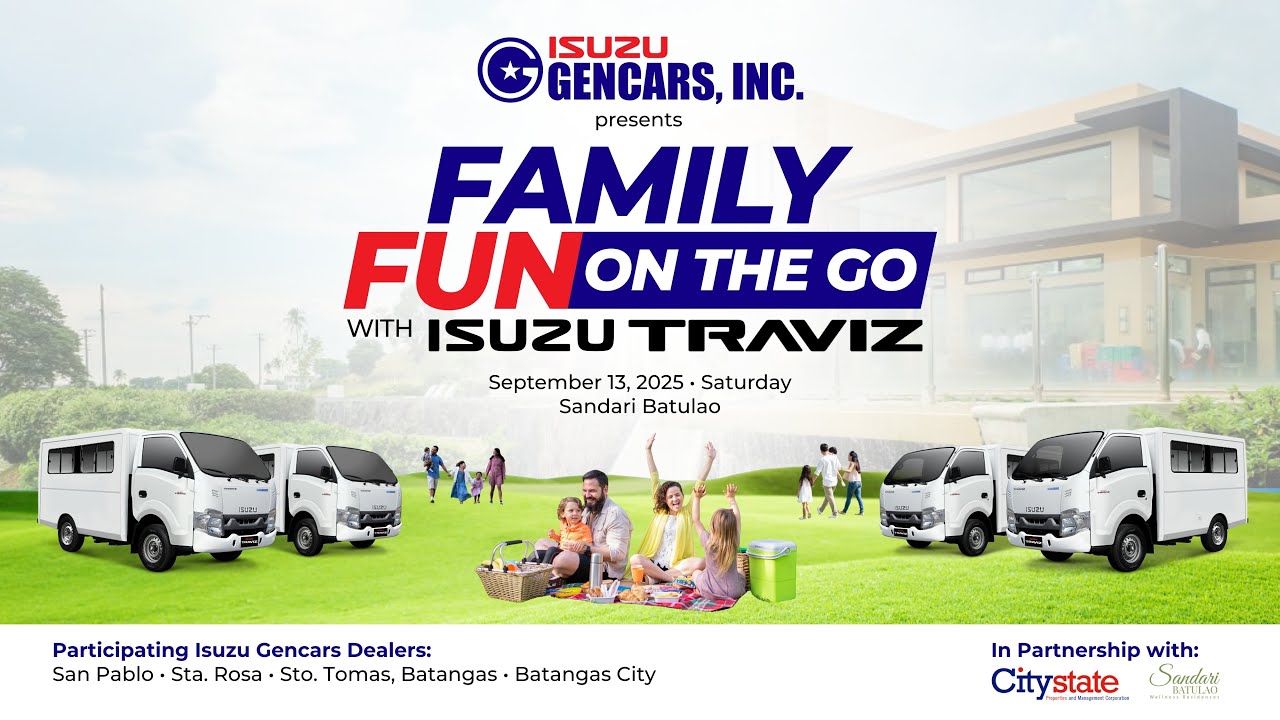 Eco Run 2025 - Family Fun on the Go with Isuzu Traviz