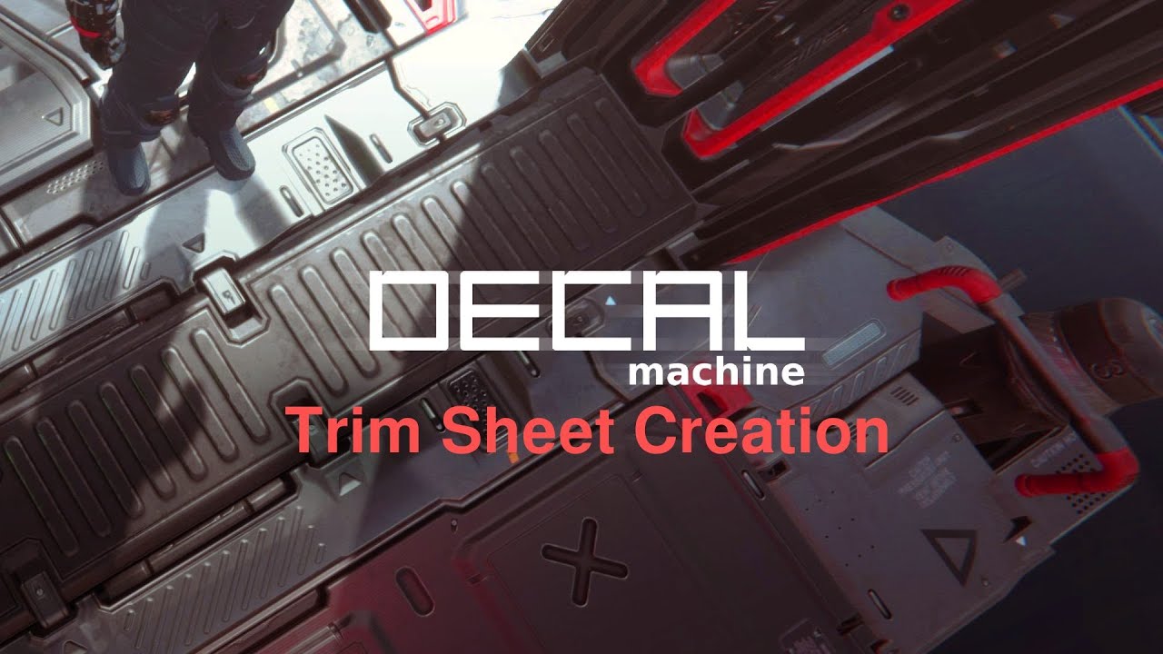 DECALmachine 2.0 - Trim Sheet Creation