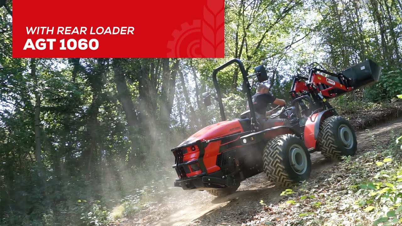 AGT 1060 with rear loader | Agromehanika