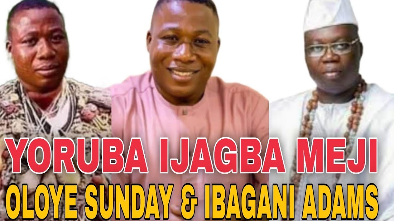 HA!! ORO DOJUE AYE OLOKUN JADE SORO SI IBADAN NI ADA M LORI ORO OLOYE SUNDAY LORI OYE  TI WON FE JE