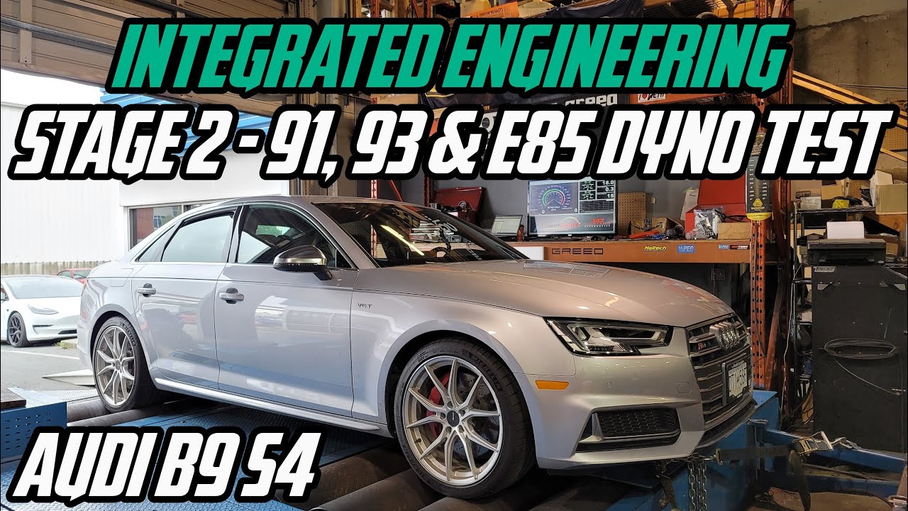 Audi B9 S4 — Комплексное проектирование — Этап 2 — Динамические испытания