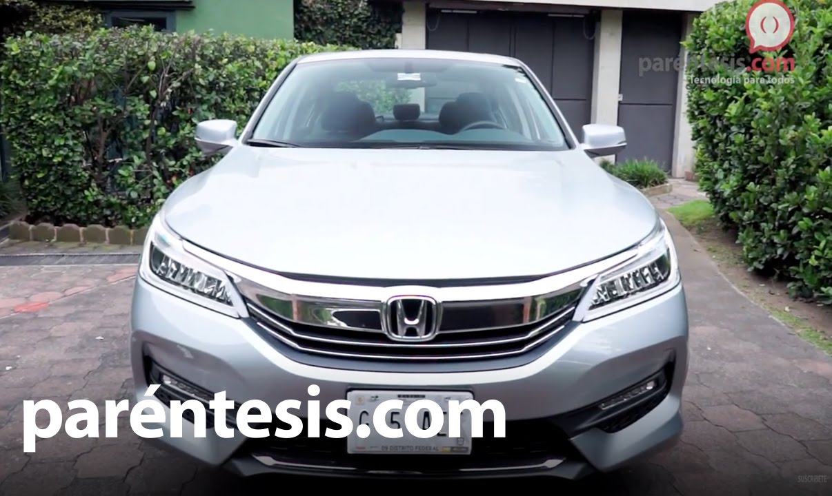 Honda Accord 2016 EXL V6 Navi, prueba de manejo en español
