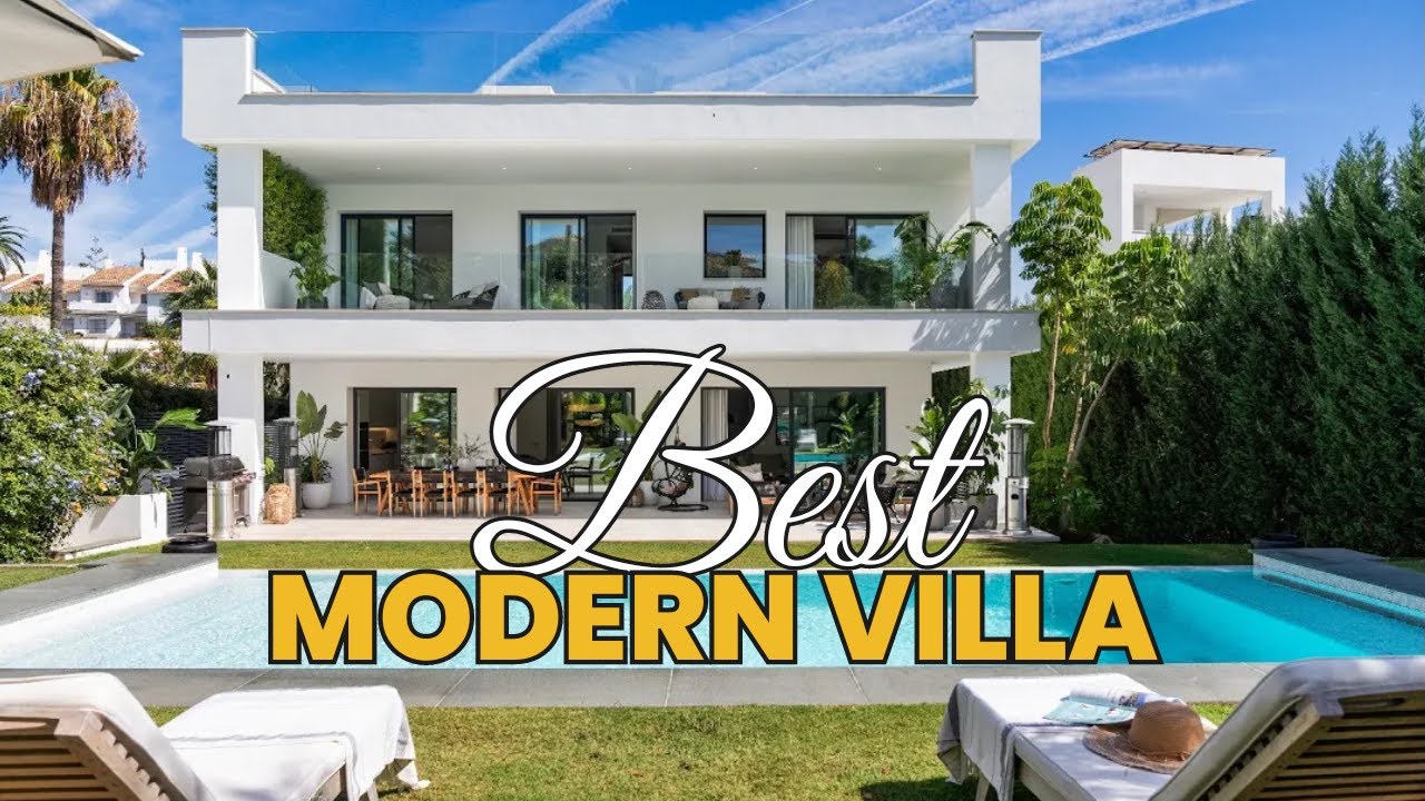 Modern Villa Gardenia in Nueva Andalucia | Exclusive villa Tour