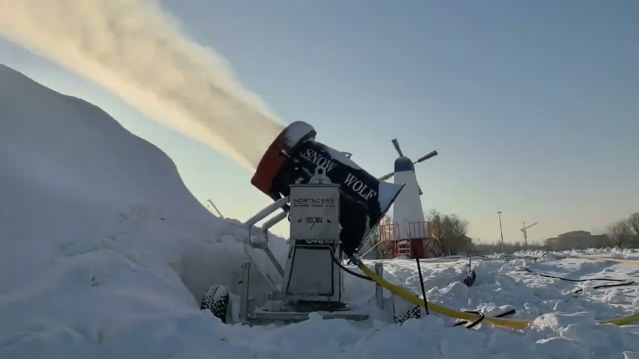 Снегогенератор Nortec Snow Wolf | Создание искусственного снега