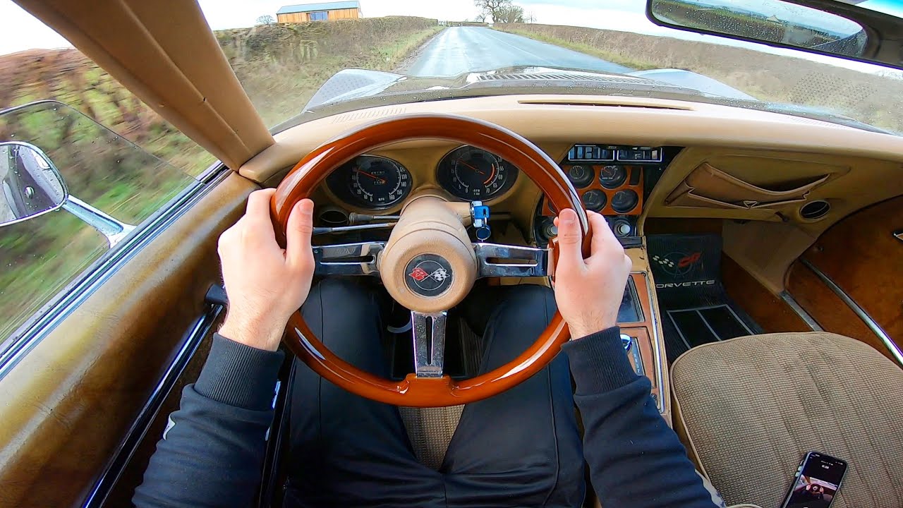 1974 Chevrolet Corvette Stingray C3 350 V8 Auto - POV Test Drive | Project For Sale £12,950