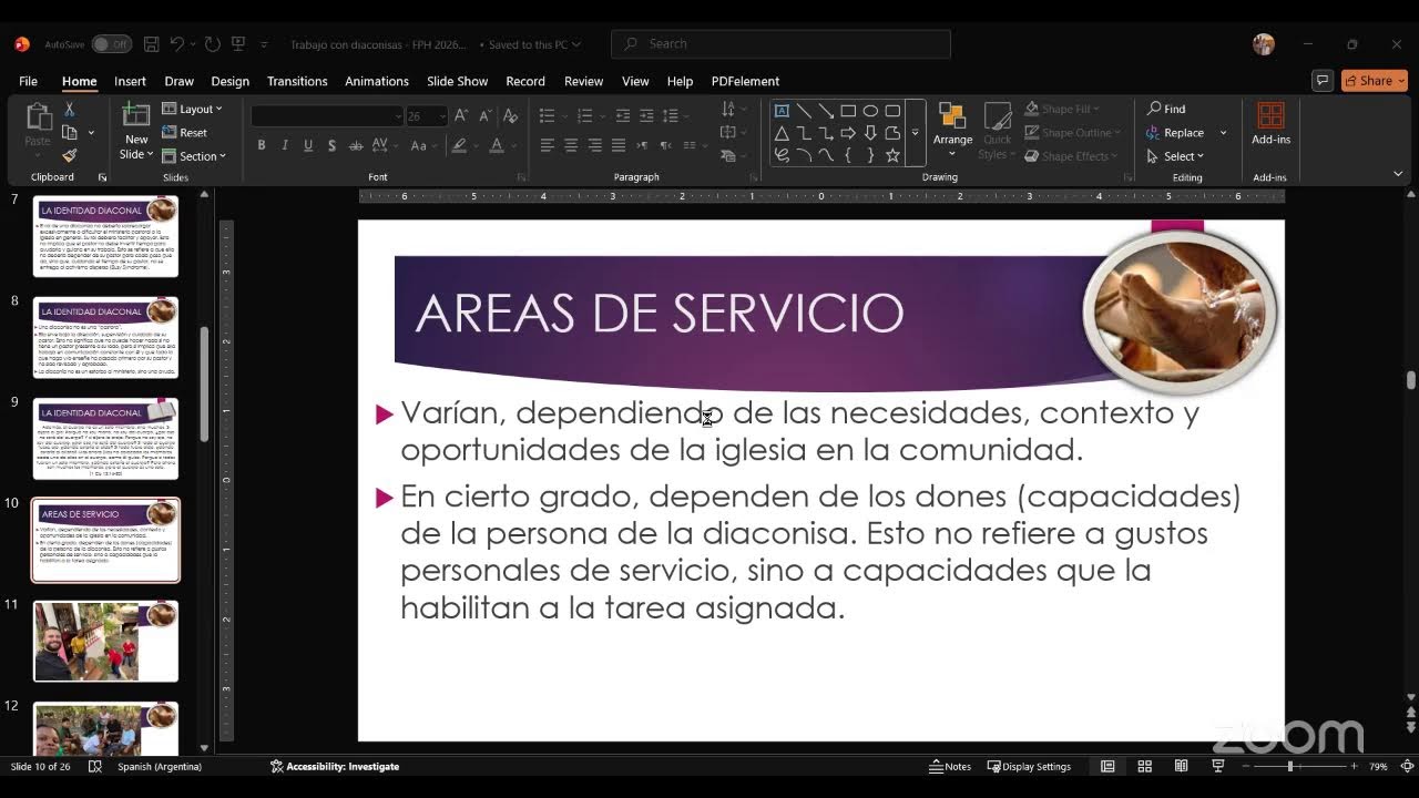 Conferencia 2 Trabajo de Diaconisas (Rev. Roberto Weber)