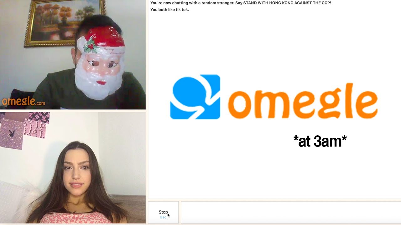 GOING ON OMEGLE AT 3AM *scary*