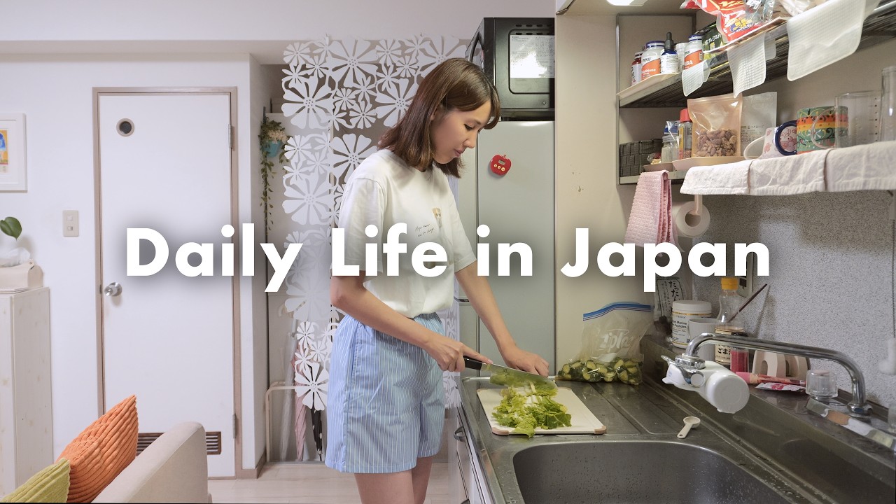 Перезагрузка и восстановление в Японии 🇯🇵 | Дождливый вечер с приготовлением Тэнсинхана