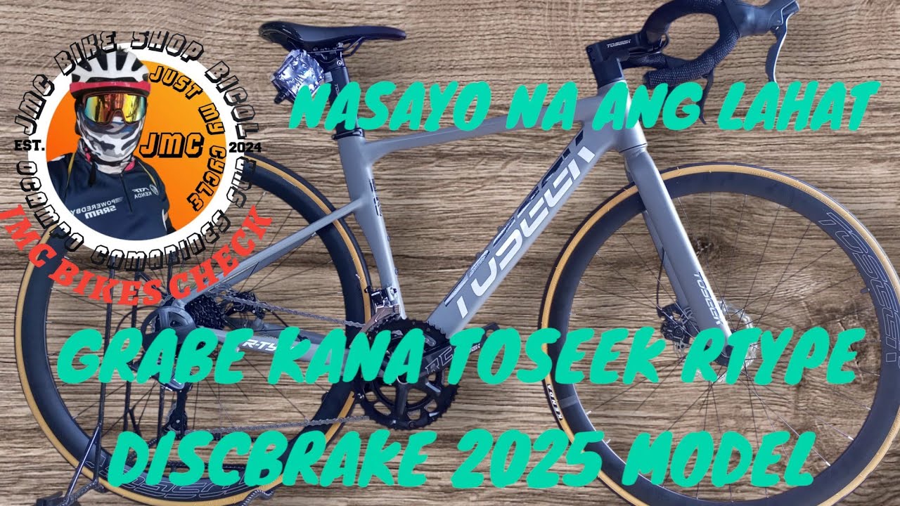TOSEEK RTYPE DISCBRAKE 2025 MODEL GRABE HALOS ANDITO NA LAHAT NG HANAP KONG SPECS SA ISANG ROADBIKE