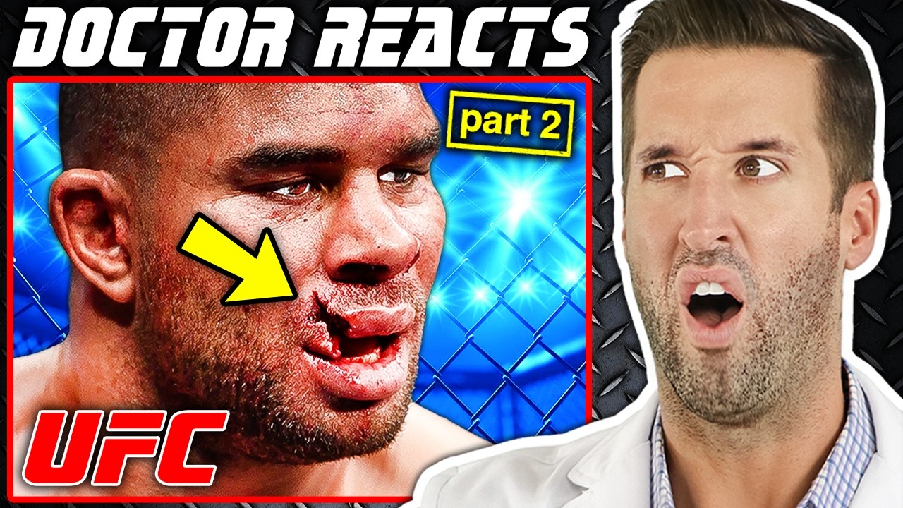 ВРАЧ смотрит на худшие травмы ММА в истории UFC #2