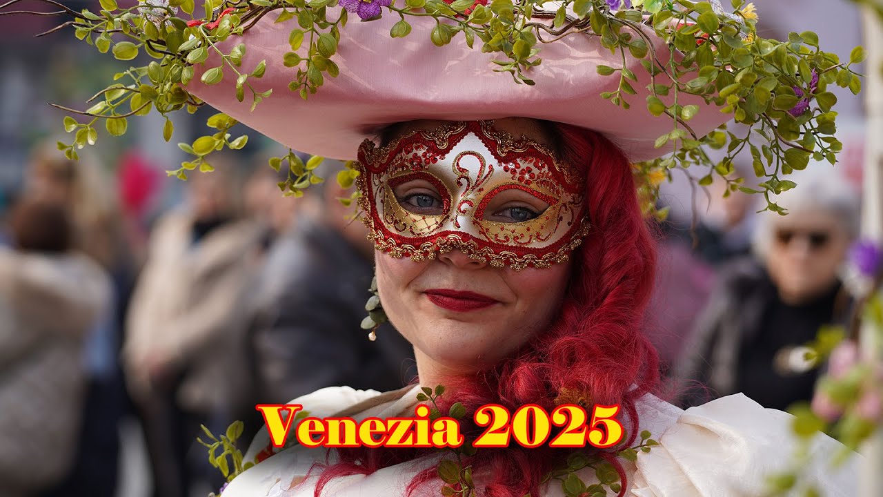 Venezia    San Marco   Carnevale   2025 video 4K
