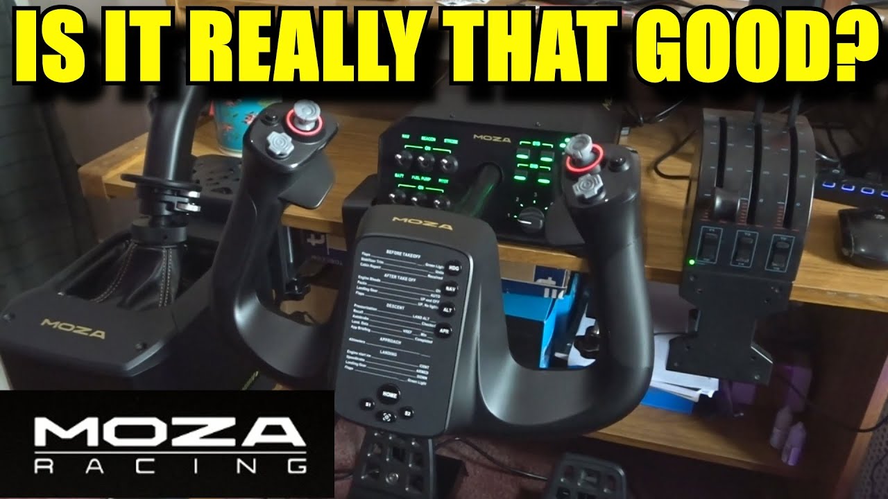 FS2024: The Moza Force-Feedback Yoke & Base Review | Is All The Hype About It Justified?