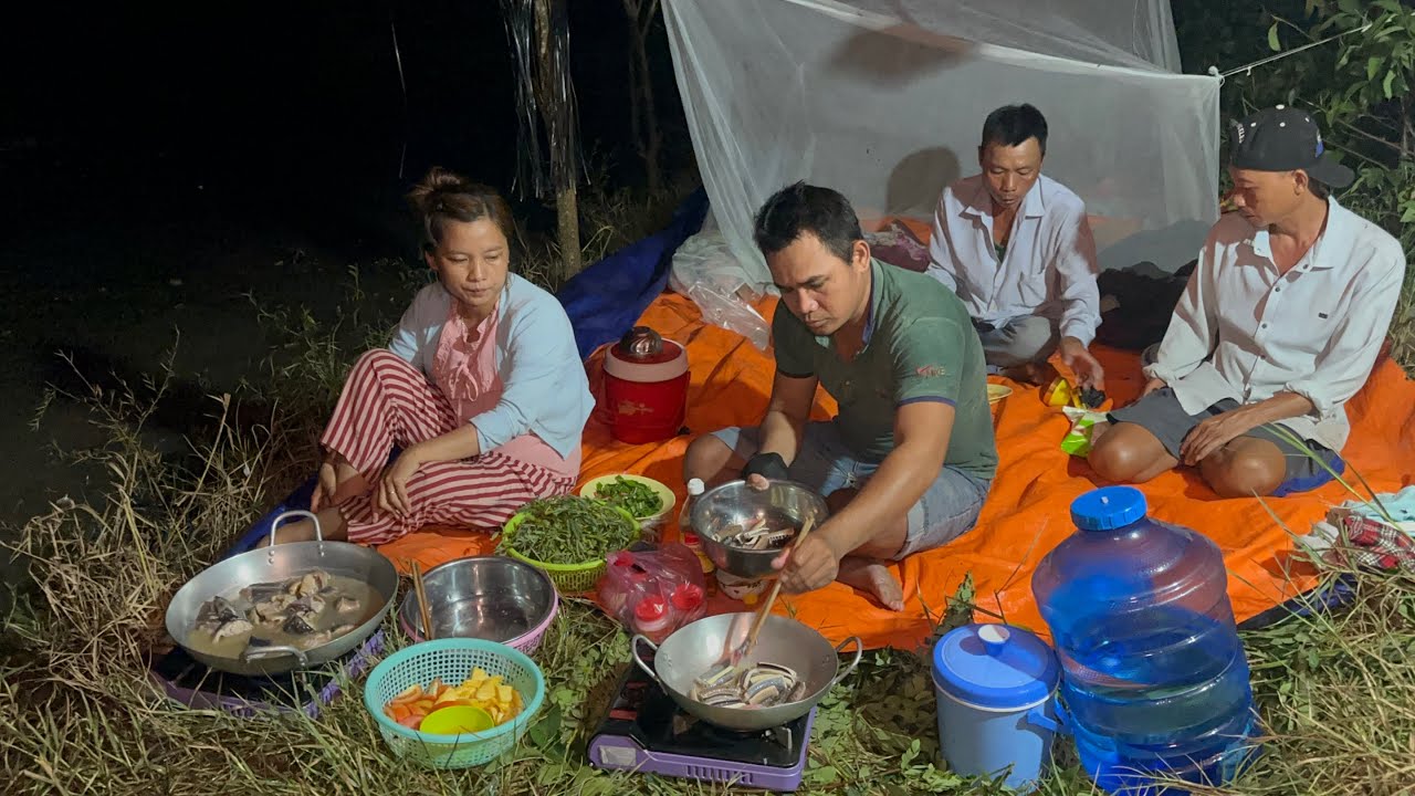 Cắm Câu . Săn Bắt đầu mùa mưa bửa nay trúng mánh bể bong bóng rồi VXĐ 944