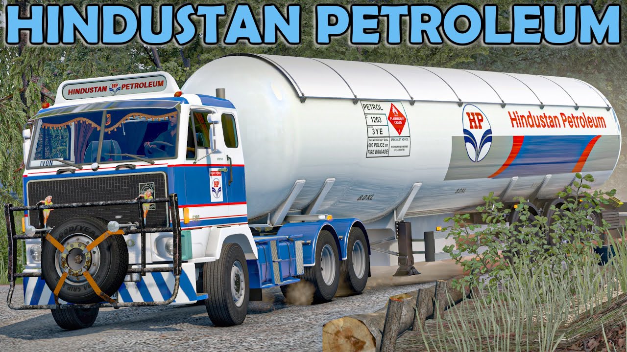Hindustan Petroleum Tanker Delivery in Army Bunker | Euro Truck Simulator 2