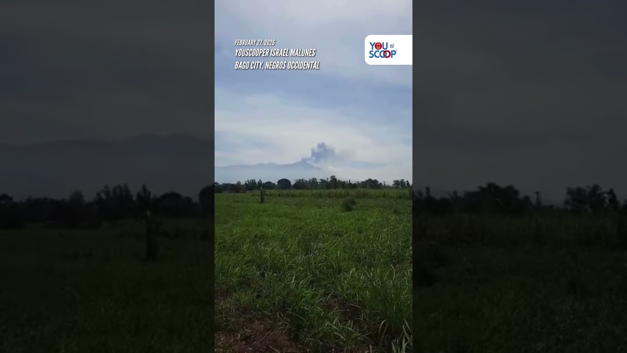 Kanlaon Volcano ash emission (Friday, Feb. 27, 2026) | GMA Integrated News