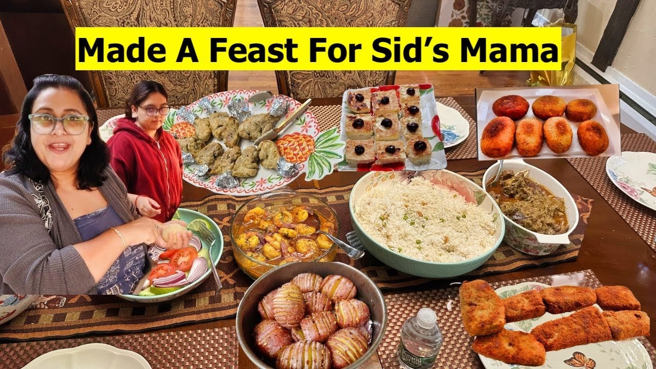 Made A FEAST For Sid's Mama | Indian GUEST MENU | Simple Living Wise Thinking