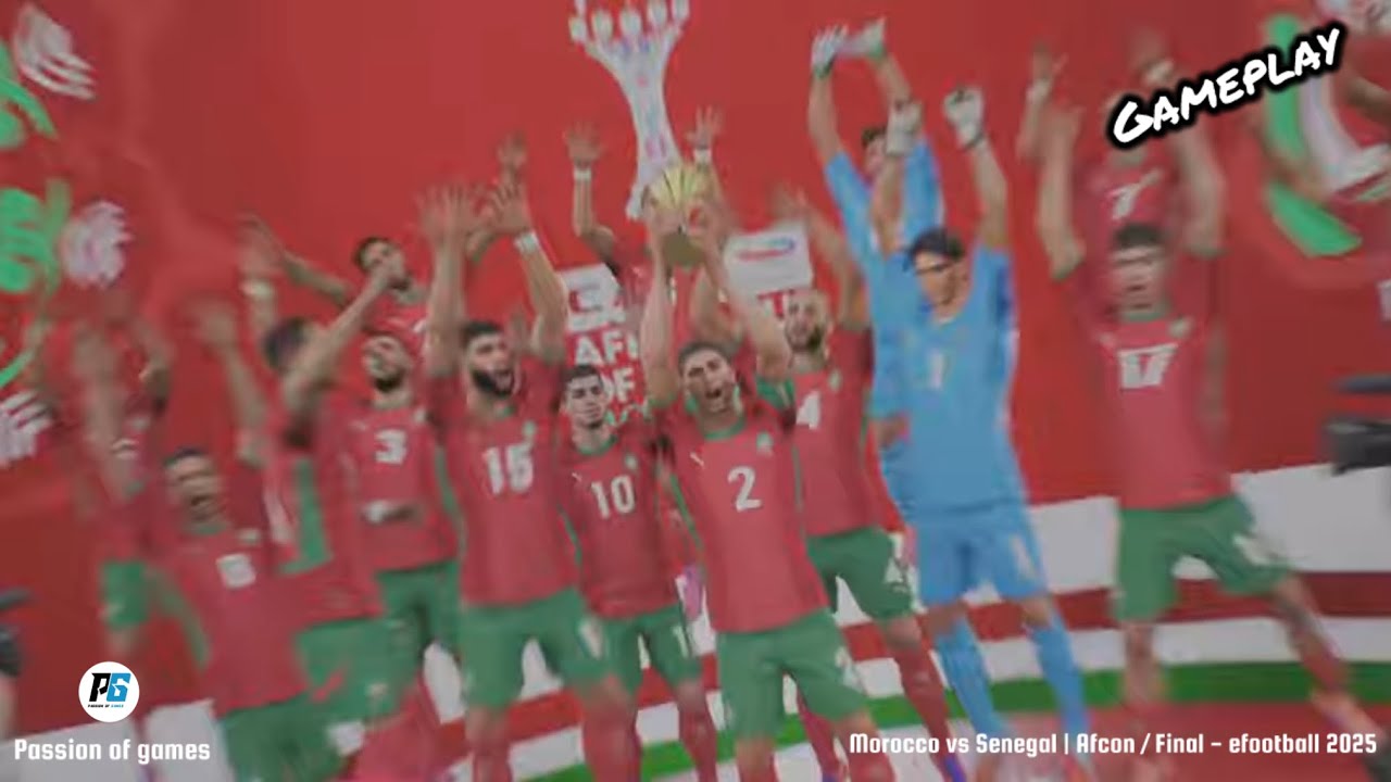 eFootball | Morocco Crowned Kings of Africa ! AFCON 2025 Champagne 🏆🇲🇦