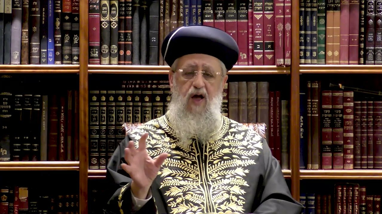 ברכתו של מרן הראשון לציון הגאון הרב דוד יוסף שליט