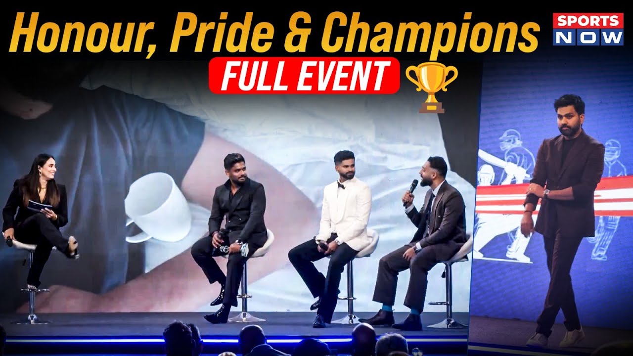 Rohit Sharma, Shreyas Iyer & Sanju Samson | Champions Honoured at CEAT Awards 2025 | Full Event