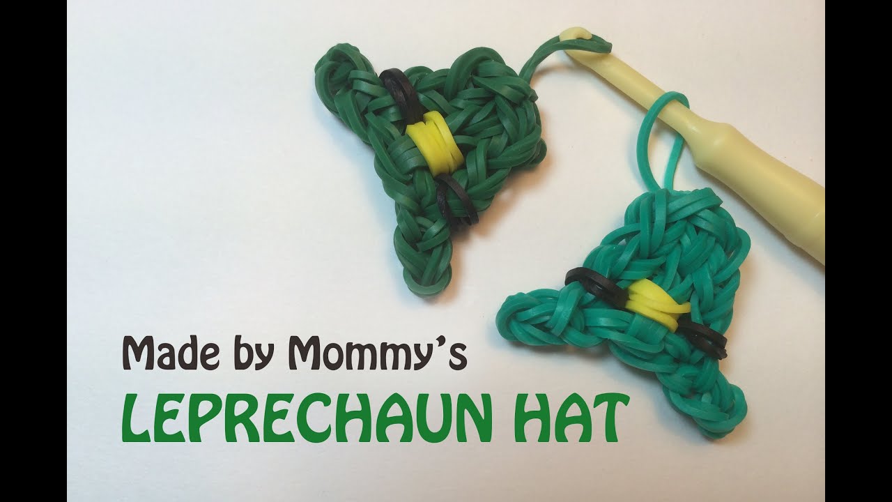 Rainbow Loom St. Patrick's Day Leprechaun Hat Charm