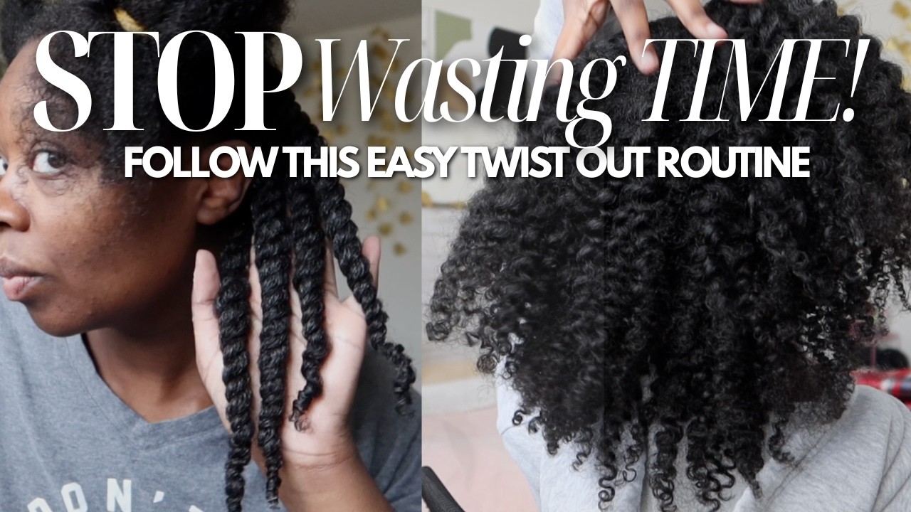 ACHIEVE The BEST Twist Out ONLY Using 2 Products!
