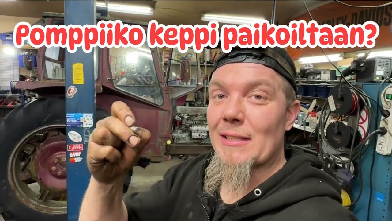 Majorin kylmäkäynnistys ja vaihdekepin korjaus